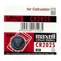 Bateria Litowa CR2025 Maxell (20x2,5mm)