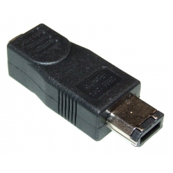 Adapter FireWire 4pin gn - 6pin wt