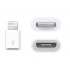 Adapter iPhone/ Apple 8pin wtyk - USB micro gn
