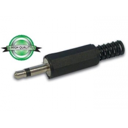 Wtyk Jack 3,5 mono (Montowany Na Kabel) HQ