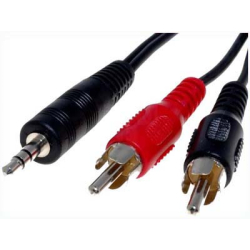 Przyłącze 2x Cinch wt - 3,5 Jack wt (3.0M)