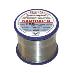 Drut Oporowy Grzejny Kanthal D 0.45mm 250 gram