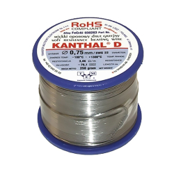Drut Oporowy Grzejny Kanthal D 0.75mm 250 gram