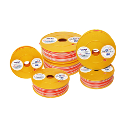 Przewód Pojedynczy LGY 0,50mm Biały/Czerwony (1.0M)