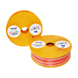 Przewód Pojedynczy LGY 0,50mm Biały/Czerwony (1.0M)