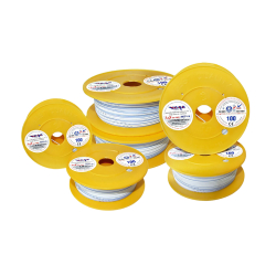Przewód Pojedynczy LGY 0,50mm Biały/Niebieski (1.0M)