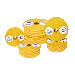 Przewód Pojedynczy LGY 0,50mm Biały/Żółty(100M)