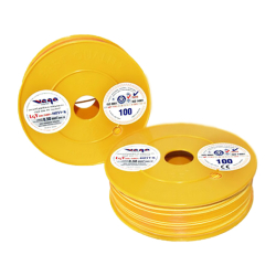 Przewód Pojedynczy LGY 0,50mm Biały/Żółty(100M)