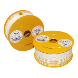 Przewód Pojedynczy LGY 1,00mm Biały/Żółty (100M)