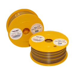 Przewód Pojedynczy LGY 0,35mm Fioletowy/Żółty (200M)