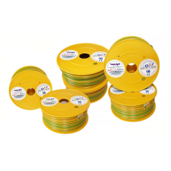 Przewód Pojedynczy LGY 2,50mm Żółty/Zielony (1.0M)