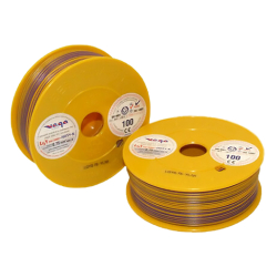Przewód Pojedynczy LGY 0,75mm Żółty/Fioletowy (100M)