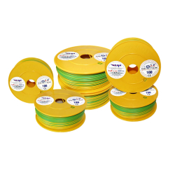 Przewód Pojedynczy LGY 0,75mm Żółty/Zielony (1.0M)