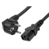 Przyłącze Sieciowe Komputerowe 230V SCHUKO-C13 3x1.0mm (10M)